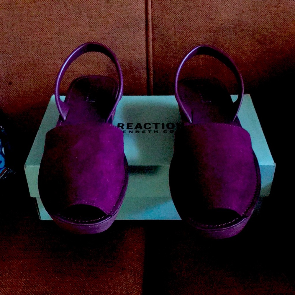 Kenneth Cole Reaction Collection Wedge Heel Size 9.5